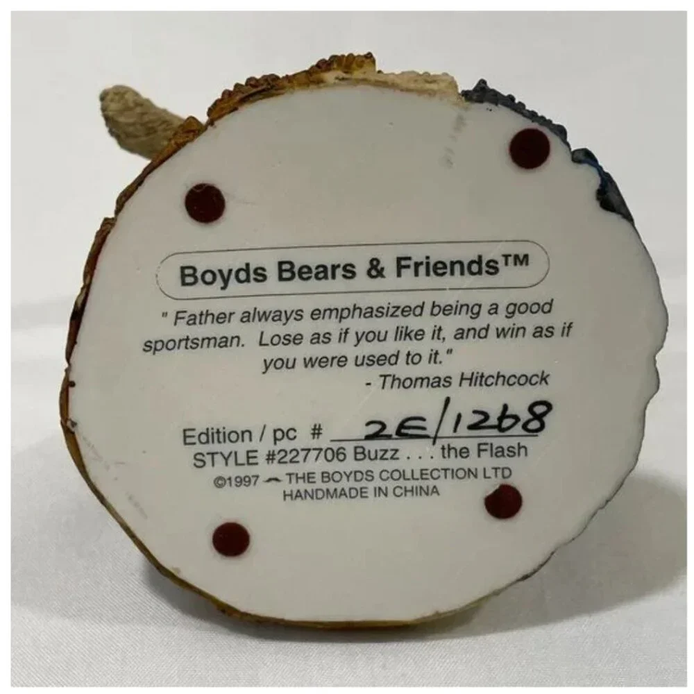 BOYDS BEARS Vintage Collectible Bears Resin Figurines SET of 4